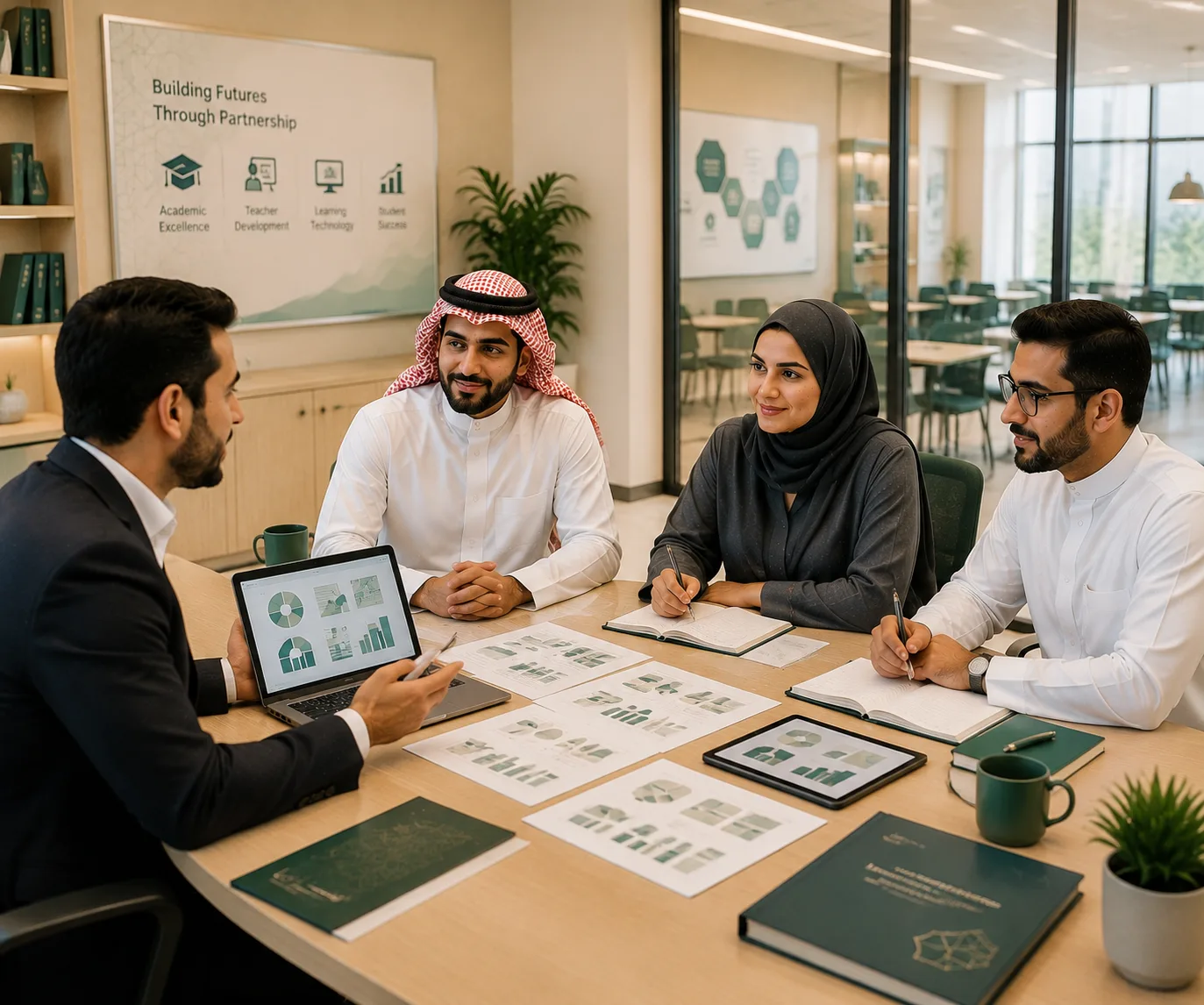 Education partnership meeting for schools and institutions